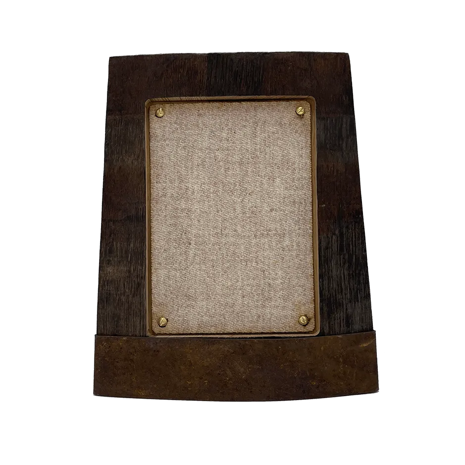 Whisky Barrel Photo Frames Personalisable & Handmade from Rustic Oak ...