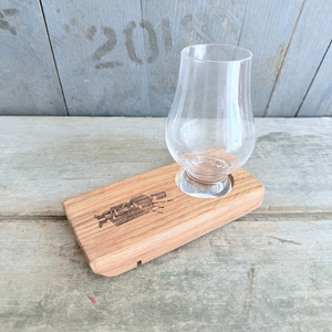 Barrel Oak Glass Holders - Single