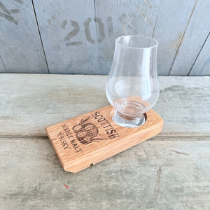 Barrel Oak Glass Holders - Single