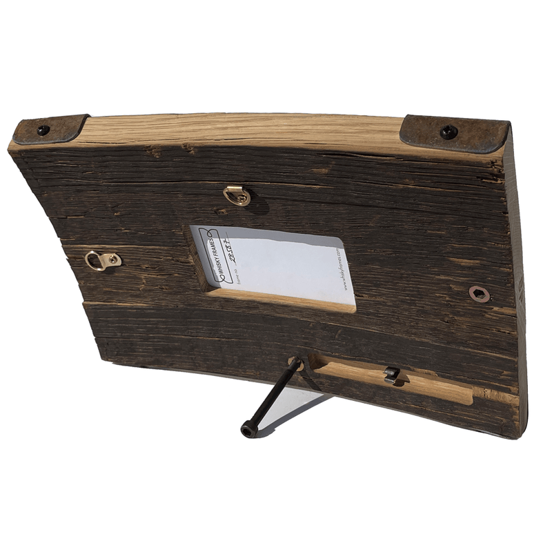 Whisky Barrel Photo Frames Personalisable & Handmade from Rustic Oak ...
