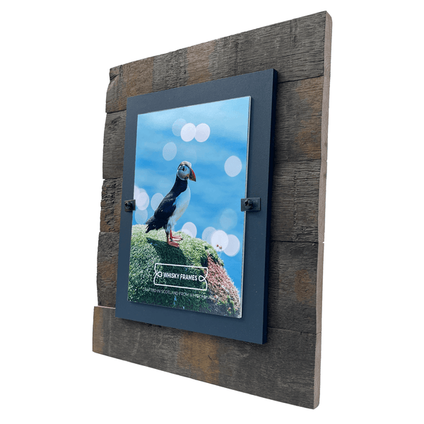 Kiln 5 - 5x7 Reclaimed Whisky Barrel Wood Photo Frame - Whisky Frames