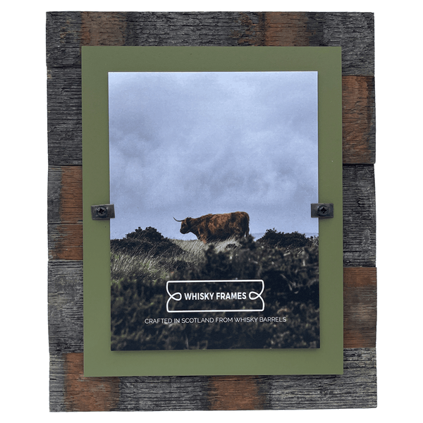 Kiln 5 - 5x7 Reclaimed Whisky Barrel Wood Photo Frame - Whisky Frames