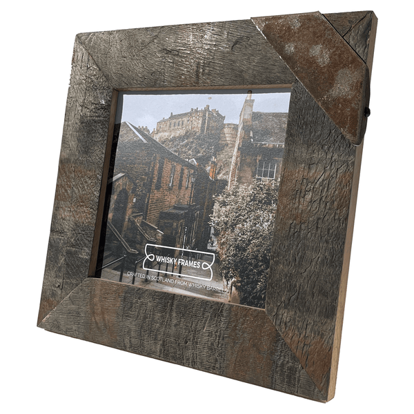 Whisky Barrel Photo Frames Personalisable & Handmade from Rustic Oak ...